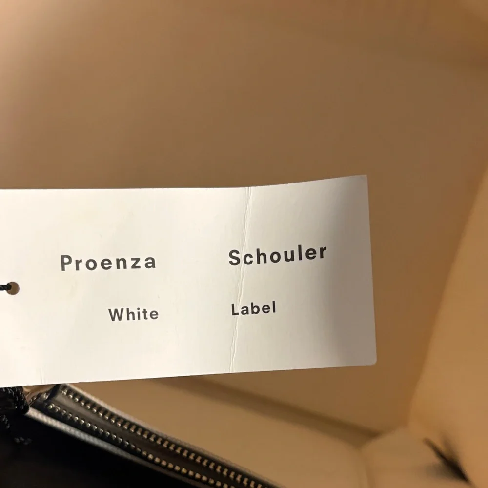 Proenza Schouler White Label Morris Large Striped Tote - Picture 13 of 16